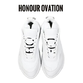 Honour Ovation(アナーオベーション)【メンズ】【白/ホワイト】【6000-white】【6000】【雑誌OCEANS・WOOFIN' 掲載ブランド】【シューズ/スニーカー】【ユニセックス】【送料無料】