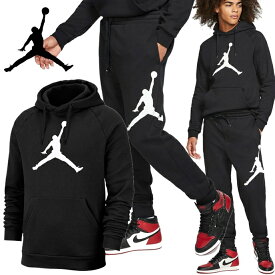 ◆ヨーロッパよりお届け◆【Jordan/ジョーダン/JORDAN JUMPMAN LOGO HOODIE & PANTS 】メンズ◆ジャンプマンxロゴのパーカー＆パンツの上下セットアップ◆ブラック　黒◆S〜3XLまで◆バスケ スウェット DA6803-010