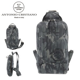 アントニオ クリスティアーノ ボディバッグ メンズ AC416200 ANTONIO CRISTIANO タテ型 本革 牛革