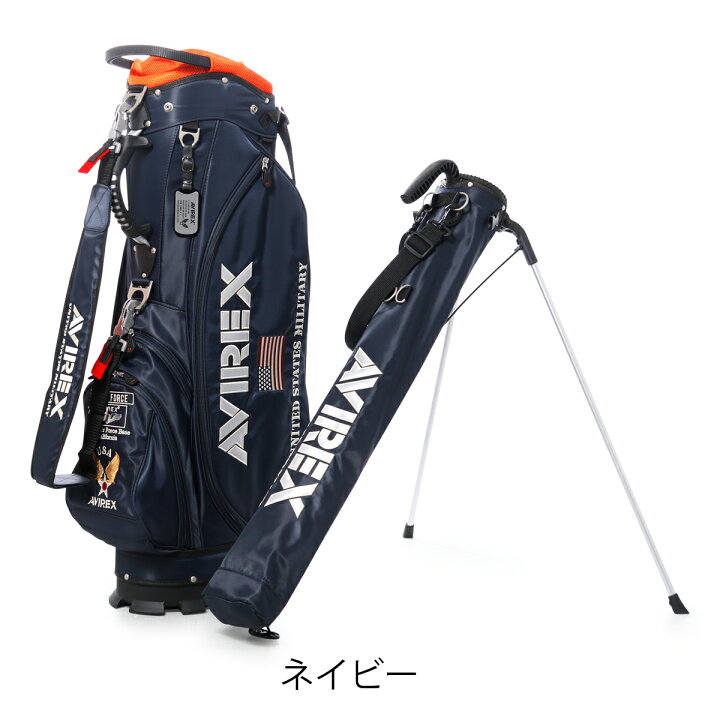楽天市場】アヴィレックス ゴルフ キャディバッグ 5分割 9型 3.3kg 46 