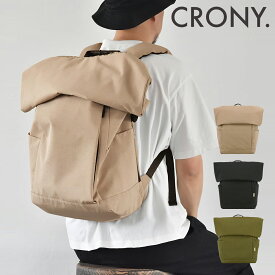 クルニー リュック グレコ A3 メンズ レディース CRGR-04 CRONY. Roll Backpack ビジネスリュック バックパック 軽量 肩負担軽減 撥水[即日発送]