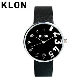 【全品10倍｜6/4 20時～期間限定】KLON 腕時計 レディース メンズ クローン おしゃれ 時計 ブランド アナログ ギフト プレゼント EDDY TIME BLACK