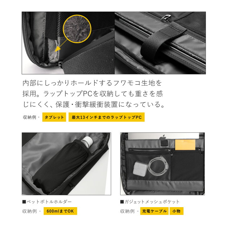 楽天市場】ニード ビジネスバック リュック ビジネスリュック 3WAY A4 