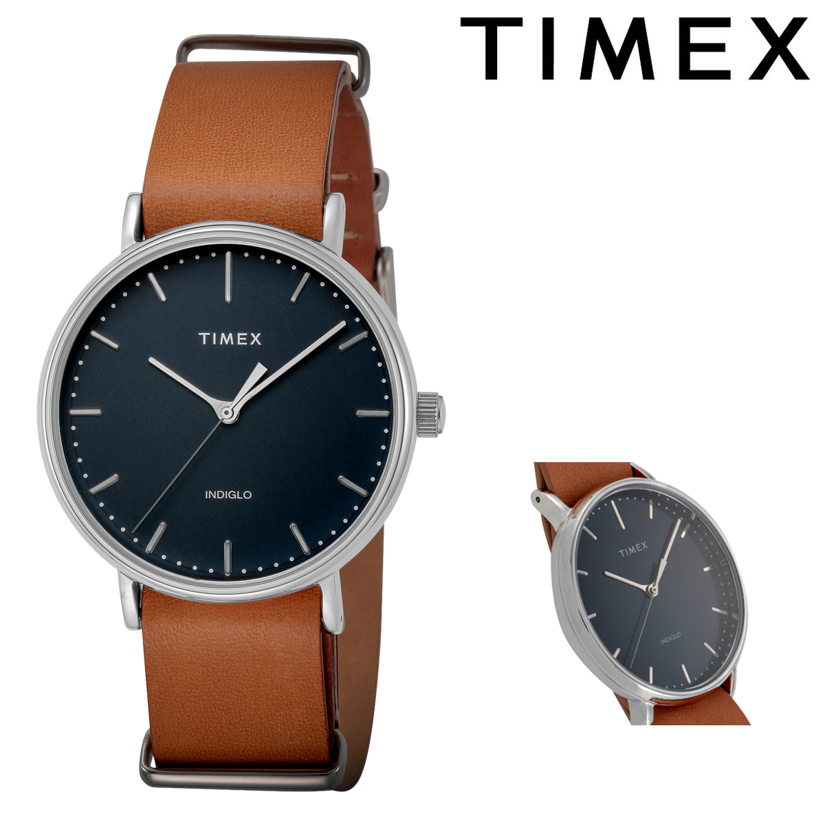 送料無料 タイメックス 腕時計 ウィークエンダーフェアフィールド TW2P97800 メンズ PO10 レジン レザー 永遠の定番 TIMEX スーパーセール期間限定 クリスマス