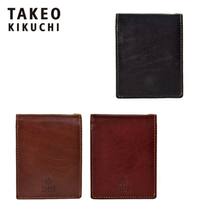 楽天市場 タケオキクチ 財布 Takeo Kikuchi 二つ折り レザー 牛革 メンズ エリア キクチタケオ Bef Po5 ショッパー付 即日発送 Muccha ムッチャ