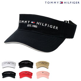 トミー ヒルフィガー ゴルフ サンバイザー 帽子 メンズ レディース THMB3F52 TOMMY HILFIGER GOLF サイズ調整可能 日除け 暑さ対策[即日発送]