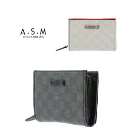 【全品10倍｜期間限定】アトリエサブメン ATELIER SAB MEN コインケース 152611 チェアー小物 パスケース メンズ レザー 防水 防汚 [PO10]