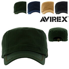 【全品10倍｜期間限定】アヴィレックス ワークキャップ サイズ調整可能 帽子 14916800 AVIREX | メンズ レディース フリーサイズ[PO10]