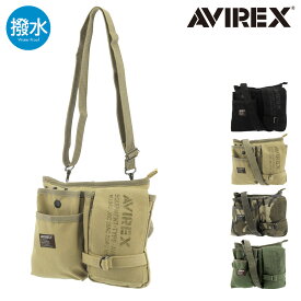 【全品10倍｜5/30 24時迄】アヴィレックス ショルダーバッグ イーグル メンズ AVX-342L AVIREX | エプロンショルダー[PO10]