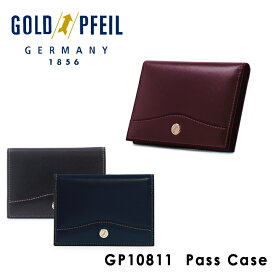 【4/20 抽選で最大100％Pバック】ゴールドファイル GOLDPFEIL パスケース GP10811 OXFORD 定期入れ カードケース メンズ レザー [PO10]