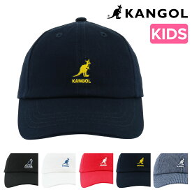 【SALE】カンゴール キャップ キッズ 子供用 子ども 195269005 KANGOL キッズウォッシュドベースボール | コットン 帽子 サイズ調節可能[PO10][即日発送]