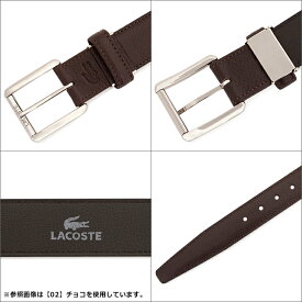 ラコステ ベルト Lサイズ メンズ LB84460 日本製 LACOSTE | 本革 レザー Lサイズ[PO10]