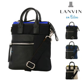 【全品10倍｜6/11 2時迄】ランバンオンブルー ショルダーバッグ メンズ 545101 サントII LANVIN en Bleu 2WAY ミニショルダー ミニバッグ ワンマイル スマホショルダー 旅行[PO10]