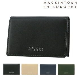 【全品10倍｜6/11 2時迄】マッキントッシュフィロソフィー カードケース 本革 パレット メンズ map-0060119 MACKINTOSH PHILOSOPHY | 名刺入れ 牛革 レザー[即日発送][PO10]