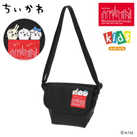 マンハッタンポーテージ ちいかわ ショルダーバッグ MP1602CKW26 manhattanportage キッズ 子ども 小さめ ハチワレ うさぎ 刺繍 コラボ[即日発送]