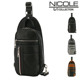 【全品10倍｜期間限定】ニコル ボディバッグ メンズ NIL240 オデッセイ NICOLE ビジカジ ワンマイルバッグ ワンショルダー[即日発送]