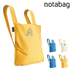 ノットアバッグ エコバッグ リュック BAG & BACKPACK Harajuku メンズ レディース NTB009 Notabag | 折りたたみ コンパクト トートバッグ コラボ[PO10]