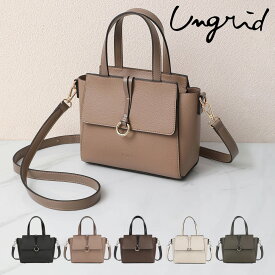 【全品10倍｜6/11 2時迄】アングリッド ハンドバッグ レディース UNG-53060B Ungrid | 2WAY ショルダーバッグ[PO10]