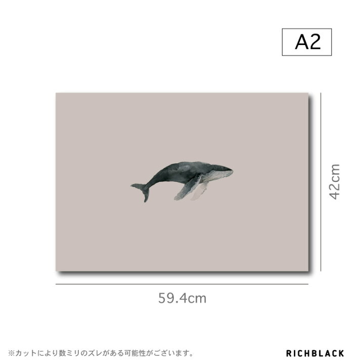 楽天市場 クジラ 水彩風 ポスター 全3色 Whale 水彩画風 魚 子供部屋 北欧 北欧風 韓国 インテリア 抽象画 イラスト 玄関 ウェルカム アートポスター シンプル モダン モノクロ ベージュ グレー アート新築 新生活 一人暮らし カフェ おしゃれ かわいい Richblack 01