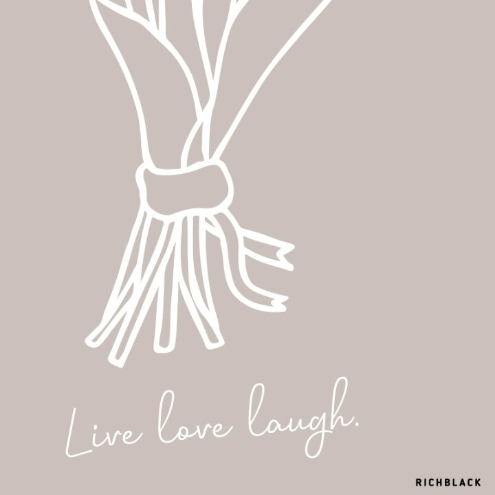 楽天市場 チューリップ Live Love Laugh ポスター 韓国 インテリア 韓国風 ラインアート 線画 お花 タイポグラフィ 名言 英語 ウェルカム 玄関 アートポスター シンプル モノクロ モノトーン ピンク グレー ベージュ アートカフェ風 おしゃれ かわいい Richblack 01