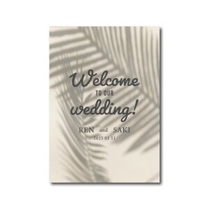 Welcome to our wedding |X^[ A4 TCY  EFfBO EFJ{[h IWi A[g EFJ Vv e V nCA C T[t C i` mg[ _