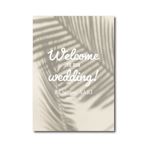 Welcome to our wedding |X^[ A4 TCY  EFfBO EFJ{[h IWi A[g EFJ Vv e V nCA C T[t C i` mg[ _