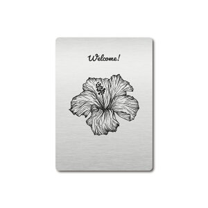 yz nCrXJX Welcome v[g 11cm×8cm 1S[h Vo[ ^J \D W|Xg ItBX TC Vv IWi l[   C T[t nC nCA i