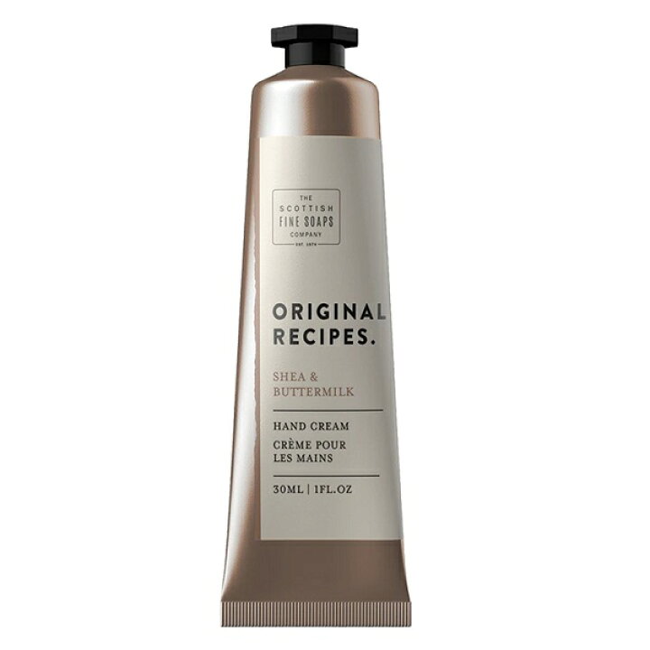 楽天市場 Scottish Fine Soaps スコティッシュファインソープ オリジナルレシピ ハンドクリーム シア バターミルク スコットランド製 シアバター ハンドケア 海外 輸入 外国 保湿成分 乾燥対策 アロマ 香り 男性 女性 プレゼント ギフト 贈り物 リッチキャンドル
