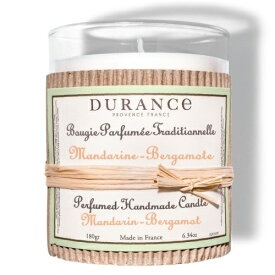 【正規品】DURANCE（デュランス）【ハンドクラフトキャンドル（アロマキャンドル）】フランス製 キャンドル 女性 男性 母の日 父の日 プレゼント ギフト 贈り物 ろうそく 香り アロマ インテリア おしゃれ お洒落 手作り 高品質 ハンドメイド ヨーロッパ ハンドメイド