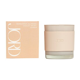 JORD（ヨルド）【グラス入りアロマキャンドル】ユーロジャパンエレガンス ルームフレグランス グラスキャンドル キャンドルグラス インテリア 大人 シンプル 高級感 男性 女性 贈り物 ギフト プレゼント