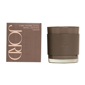 JORD（ヨルド）【グラス入りアロマキャンドル】ユーロジャパンエレガンス ルームフレグランス グラスキャンドル キャンドルグラス インテリア 大人 シンプル 高級感 男性 女性 贈り物 ギフト プレゼント