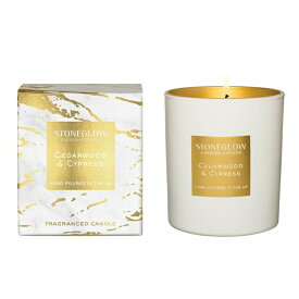 【日本未発売 当店限定】【正規品】STONE GLOW（ストーングロー）【ルナシリーズ グラス入りキャンドル】アロマキャンドル イギリス製 日本未入荷 限定キャンドル 女性 プレゼント 高級 男性 ギフト 贈り物 ストーングロウ 父の日 母の日 誕生日