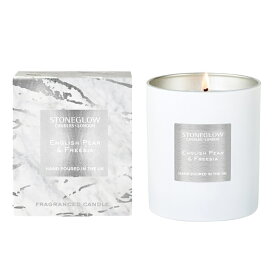 【日本未発売 当店限定】【正規品】STONE GLOW（ストーングロー）【ルナシリーズ グラス入りキャンドル】アロマキャンドル イギリス製 日本未入荷 限定キャンドル 女性 プレゼント 高級 男性 ギフト 贈り物 ストーングロウ 父の日 母の日 誕生日