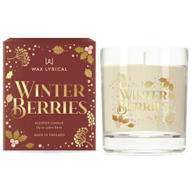 【数量限定】ワックスリリカル スターリーナイト【グラス入りアロマキャンドル】クリスマス WAX LYRICAL STARRRY NIGHT イギリス製 英国 ルームフレグランス クリスマスキャンドル 手頃 安い コスパ アロマ 香り お礼 贈り物 女性 男性 ギフト プレゼント