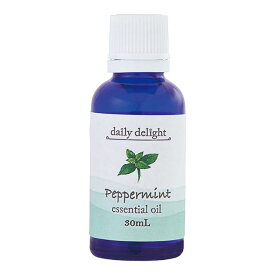 daily delight（デイリーディライト）エッセンシャルオイル（精油）30ml 【ペパーミント】天然香料 自然 GPP グローバルプロダクトプランニング 加湿器 アロマディフューザー アロマオイル 香り リラックス アロマテラピー アロマセラピー