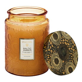 【正規品】VOLUSPA（ボルスパ）JAPONICA（ジャポニカ）【グラスジャーキャンドルL（アロマキャンドル）】アメリカ製 人気 ココナッツワックスブレンド ビックサイズ ビッグ 大型 大容量 グラス入りキャンドル プレゼント 女性 ギフト 贈り物 男性 誕生日 オシャレ