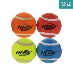 【15%OFFクーポン!◆LINE友達登録限定】【公式直営】ナーフドッグ テニスボール 2.5i(4P)リッチェル Richell