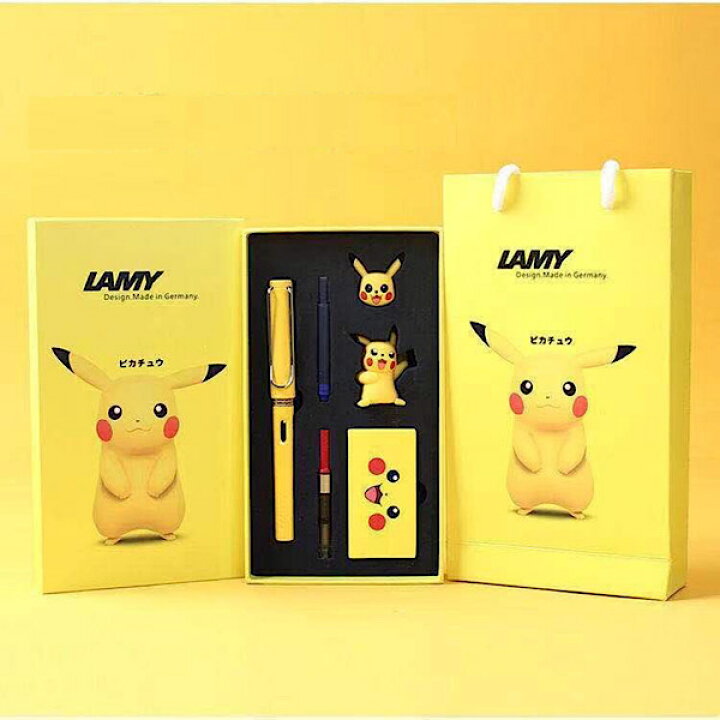 楽天市場】LAMYxピカチュウ 万年筆スペシャルセット インク  