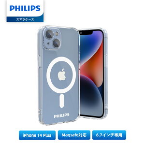Philips (�t�B���b�v�X)�yiPhone14 MagSafe�Ή��z�A�C�t�H��14 �����J�o�[ �ϏՌ� ���C�����X�[�d�Ή� �N���A �}�O�Z�[�t�Ή�