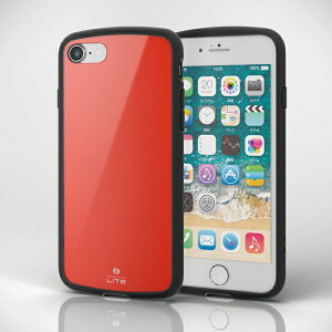 iPhoneSE��3���� iPhoneSE��2���� iPhone8 iPhone7 �ϏՌ��P�[�X �J�o�[ TOUGH SLIM LITE 4.7�C���`�p ���b�h PM-A17MTSLRD �G���R����