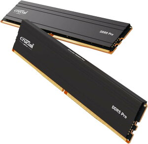 Crucial CP2K48G56C46U5 DDR5-5600 96GB�i48GB×2�j�f�X�N�g�b�vPC�p�������ő� 5600MHz�Ή� Intel XMP 3.0 ����� AMD EXPO ���Ή� Crucial Pro�V���[�Y