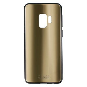 Galaxy S9 SC-02K SCV38 �M�����N�V�[S9 �w�ʃK���X�V�F���P�[�X �J�o�[ SHELL GLASS �S�[���h LP-GS9GSGD ���v���X(Leplus)��