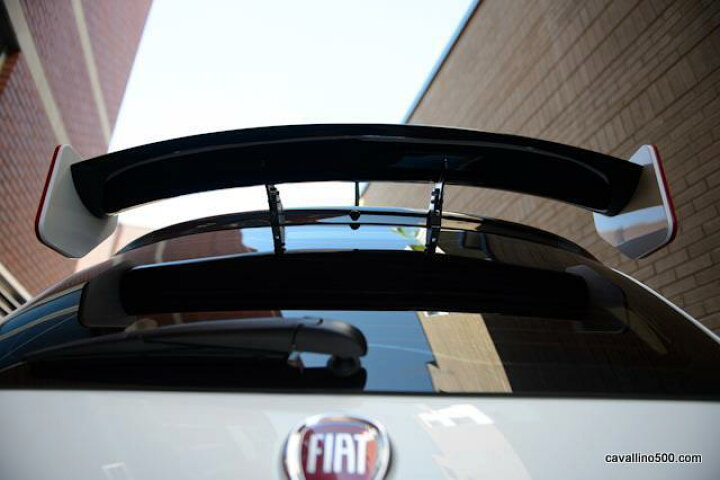 楽天市場】カバリーノ・リアウィング for FIAT 500, ABARTH 500 : エニーズ・ダイレクト