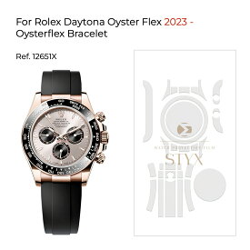 【STYX】スティックス保護フィルム for Rolex Daytona Oyster Flex 2023