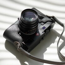楽天市場】leica (ライカ) m10用 レザーポーチ ロング ブラックの通販