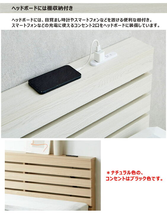 楽天市場】ローベッド フロアベッド ダブル すのこ 白 ホワイト 