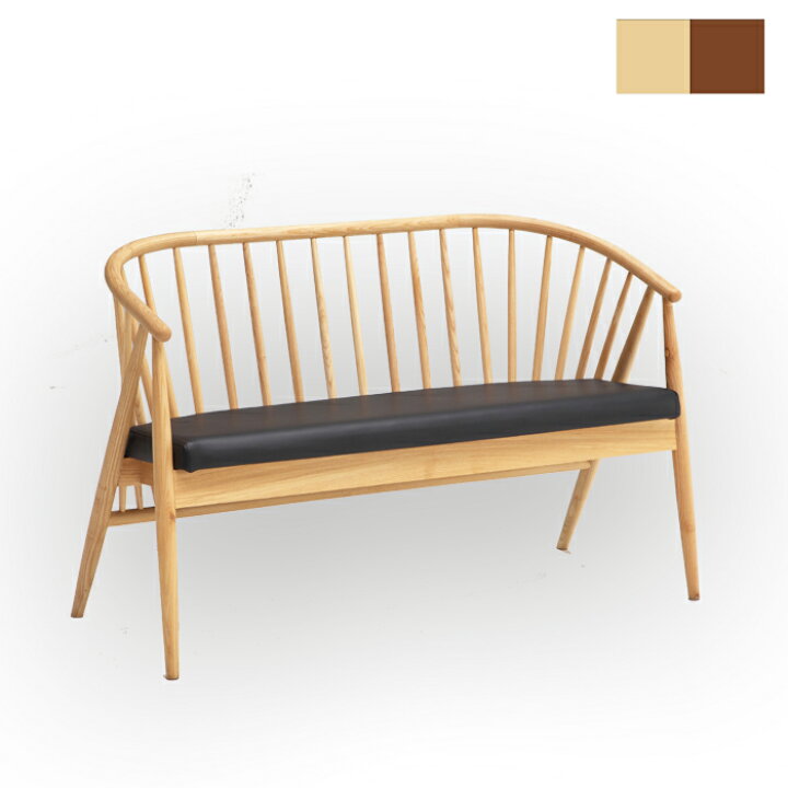 楽天市場 ダイニングベンチ 北欧 ベンチチェア ブラウン色 ナチュラル色 アッシュ無垢材 合成皮革 ベンチ ウィンザースタイル 2人掛け 2人用 木製チェア おしゃれ モダン インテリア リック 楽天市場 ダイニングベンチ 北欧 ベンチチェア ブラウン色 ナチュラル色 アッシュ無垢材 合成皮革 ベンチ ウィンザースタイル 2人掛け 2人用 木製チェア おしゃれ モダン インテリア リック