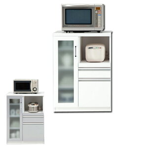 【マラソン期間中 全商品ポイント10倍】キッチンカウンター ハイカウンター レンジ台 レンジカウンター 間仕切り 棚 テーブル 収納 大型レンジ対応 背面化粧 70 幅70 奥行45cm 高さ97cm シンプ