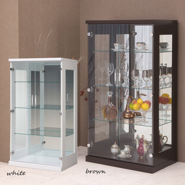 １０５幅コレクションボード キュリオケース ガラス飾り棚 フィギュア 