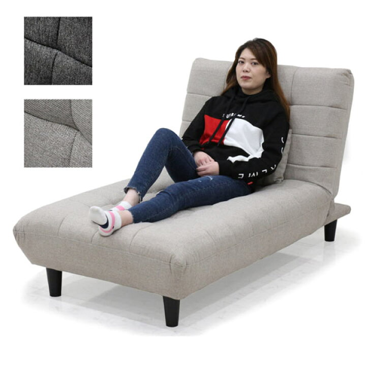 楽天市場 ソファーベッド 折りたたみ シングル ソファベッド 脚付き デイベッド リクライニング ローソファー 2way ソファ 背もたれ リクライニング グレー ファブリック張地 布地 カジュアル モダン シンプル 完成品 一人暮らし おすすめ モダン インテリア リック